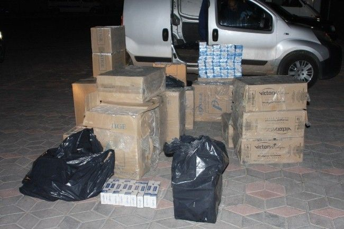 241 Paket Kaçak Sigara Ele Geçirildi