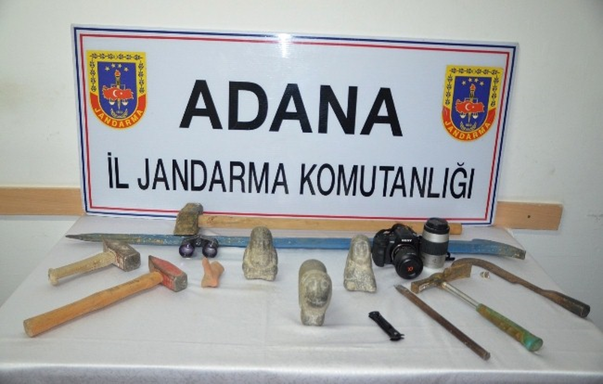 Adana\'da Tarihi Eser Operasyonu