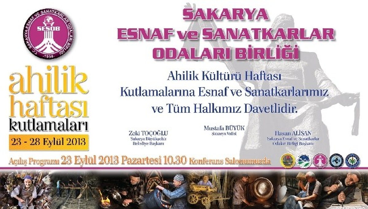 Ahilik Kültür Haftası Başlıyor