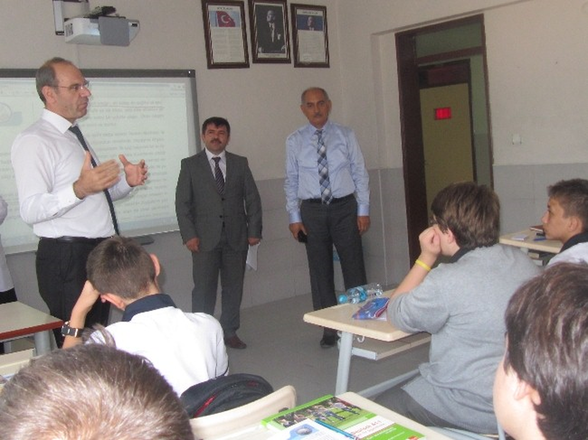 Bardakçı Kemaelpaşa Yamanlar Koleji\'ni Ziyaret Etti