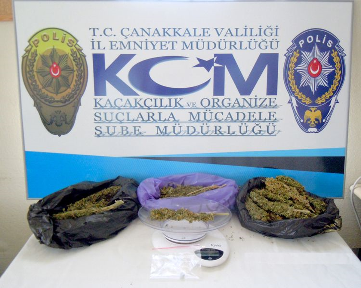 Çanakkale\'de Uyuşturucu Operasyonları