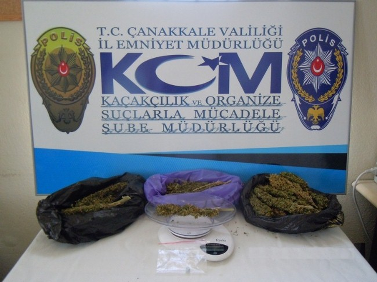 Çanakkale\'de Uyuşturucu Operasyonu