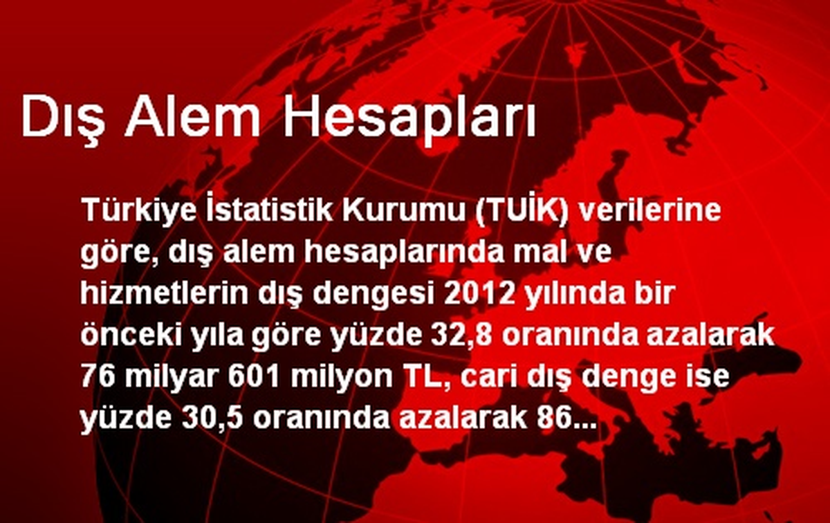 Dış Alem Hesapları