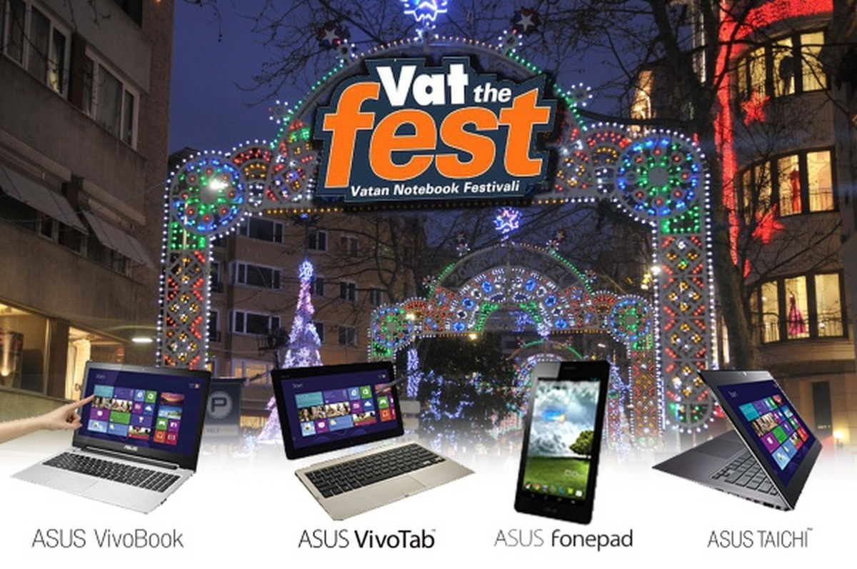 En Gözde ASUS Modelleri Vat The Fest\'te