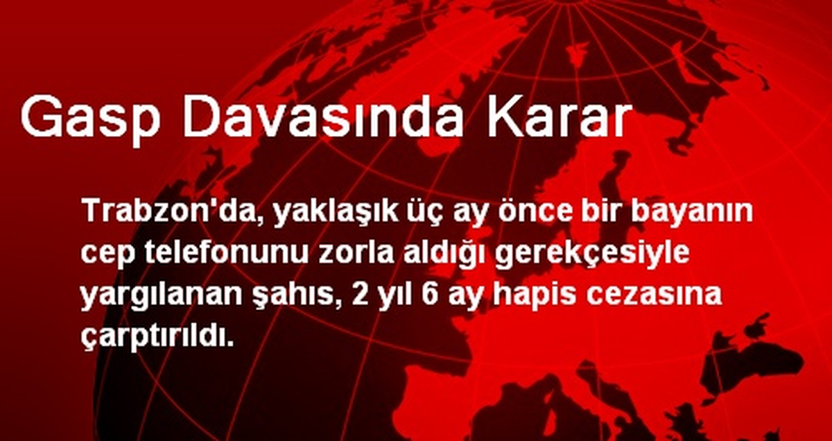 Gasp Davasında Karar