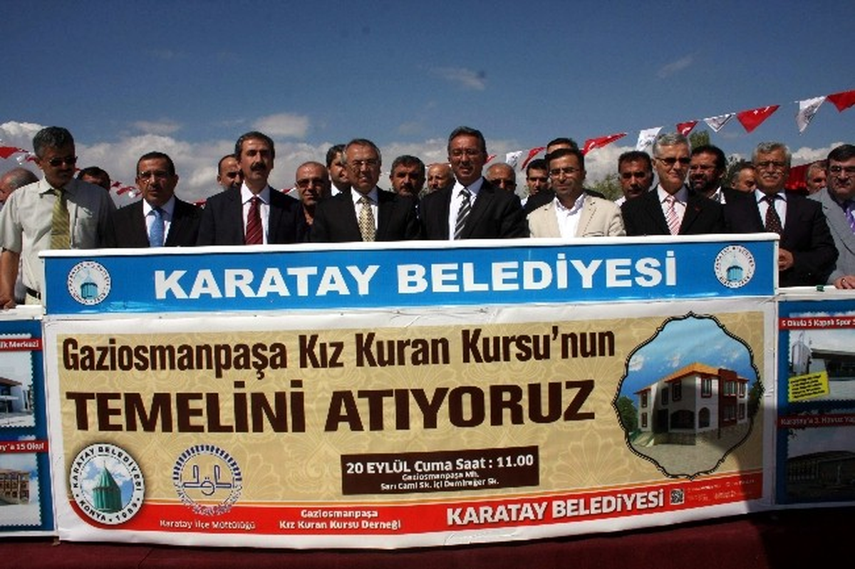Gaziosmapaşa Kur\'an Kursu\'nun Temeli Atıldı
