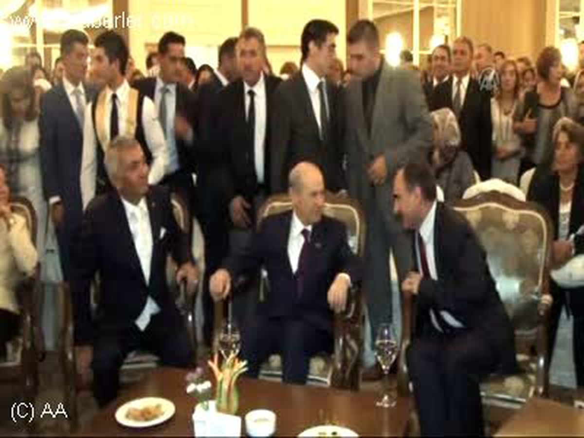 MHP Genel Başkanı Bahçeli, nikah şahitliği yaptı ISPARTA