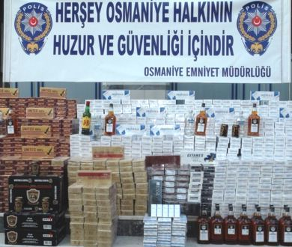 Osmaniye Emniyetinden Kaçakçılık Operasyonu