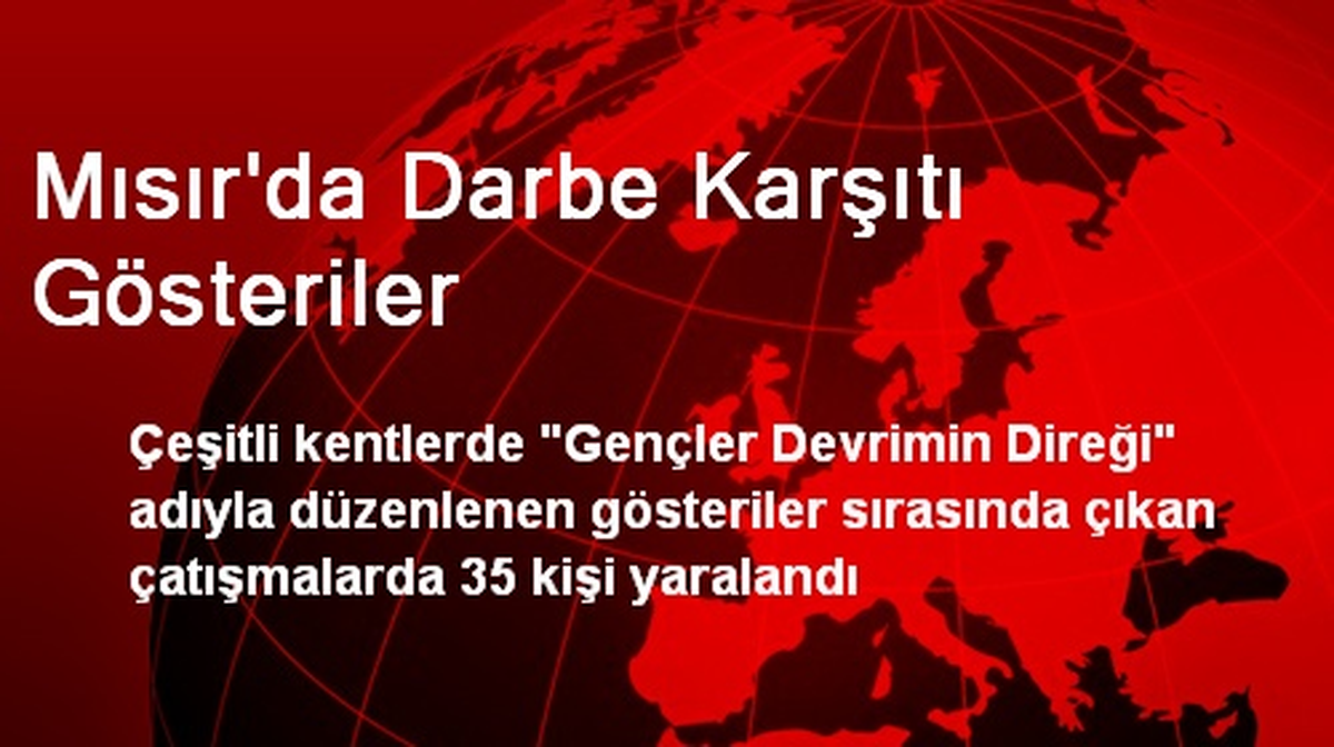 Mısır\'da Darbe Karşıtı Gösteriler