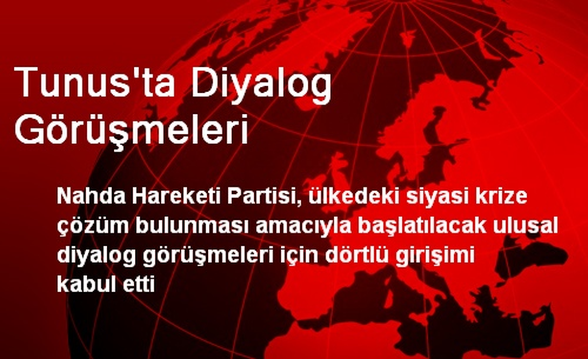 Tunus\'ta Diyalog Görüşmeleri