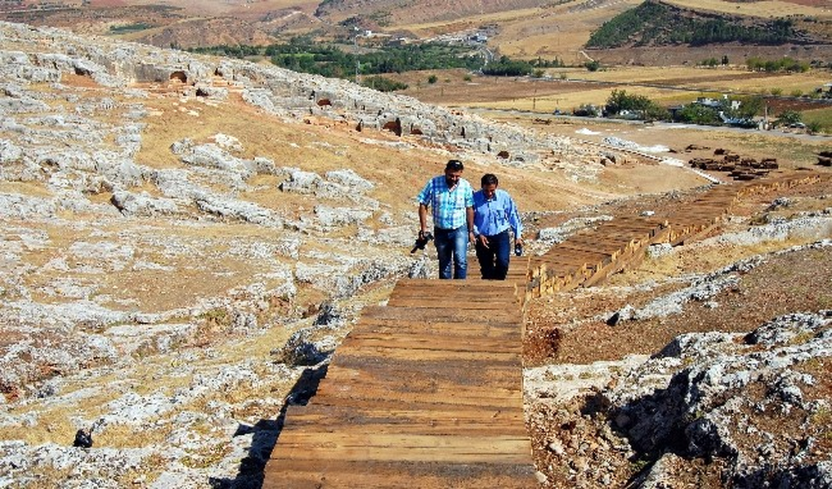 Perre Antik Kente 2 Bin Metre Yürüyüş Yolu Yapıldı