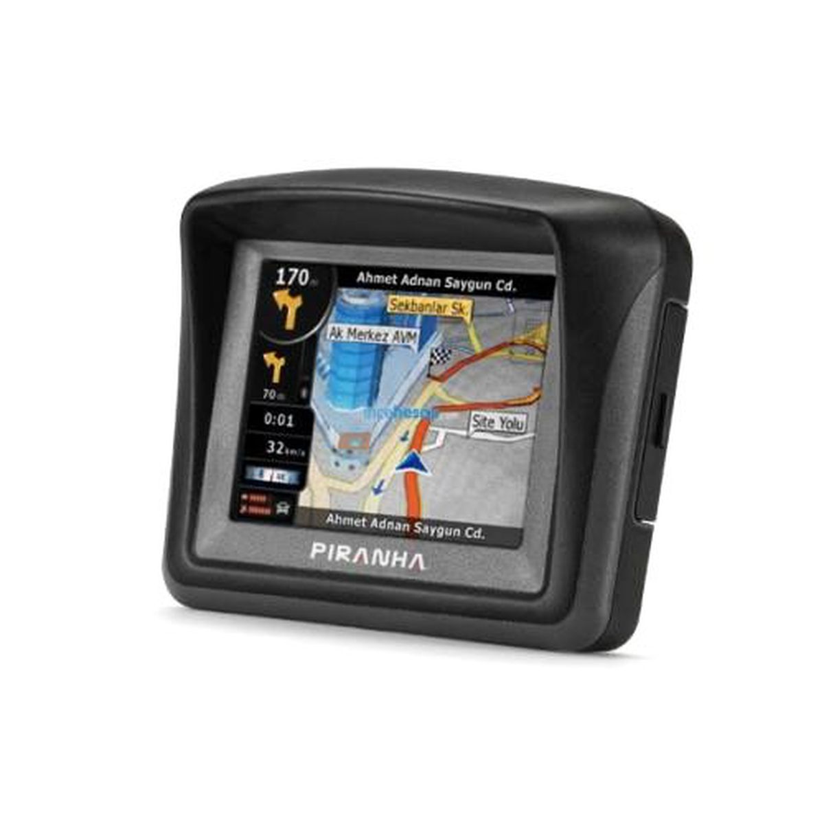 Pıranha Dıablo 3.5 İnç Su Geçirmez Gps Navigasyon