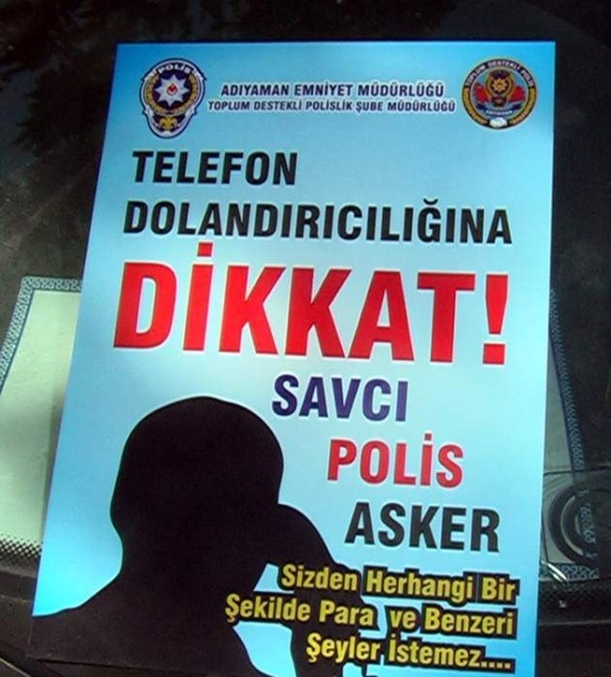 Polis Ekipleri, Broşürle Vatandaşı Dolandırıcılık Olaylarına Karşı Uyardı
