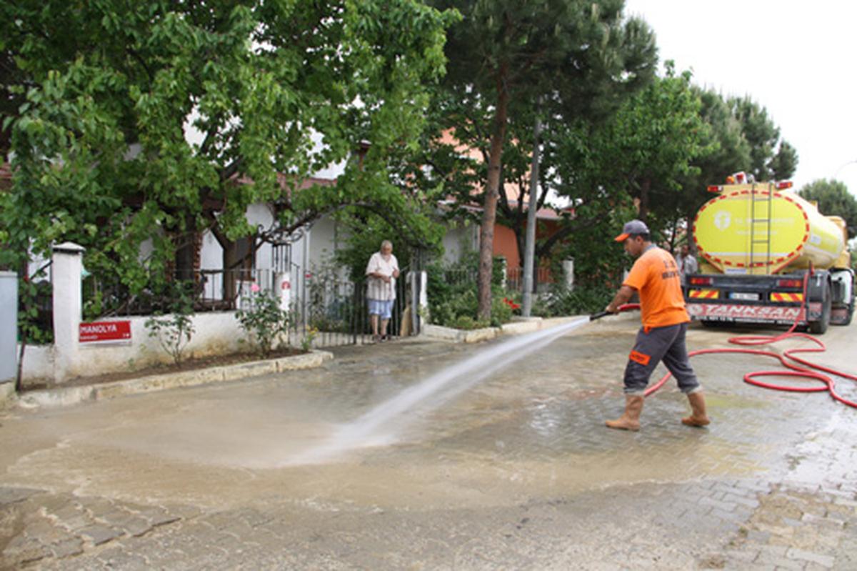 Şile\'de Temizlik ve Bakım Çalışmaları Yapılıyor