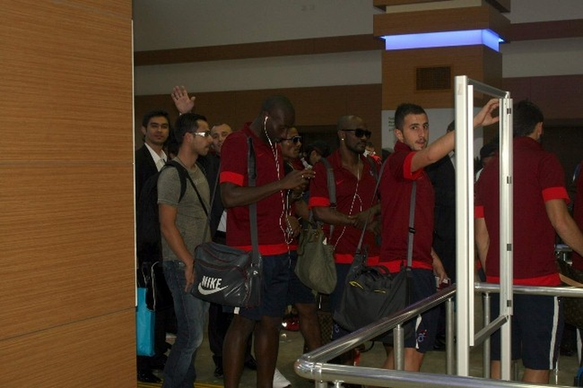 Trabzonspor Kafilesi Trabzon\'a Geldi