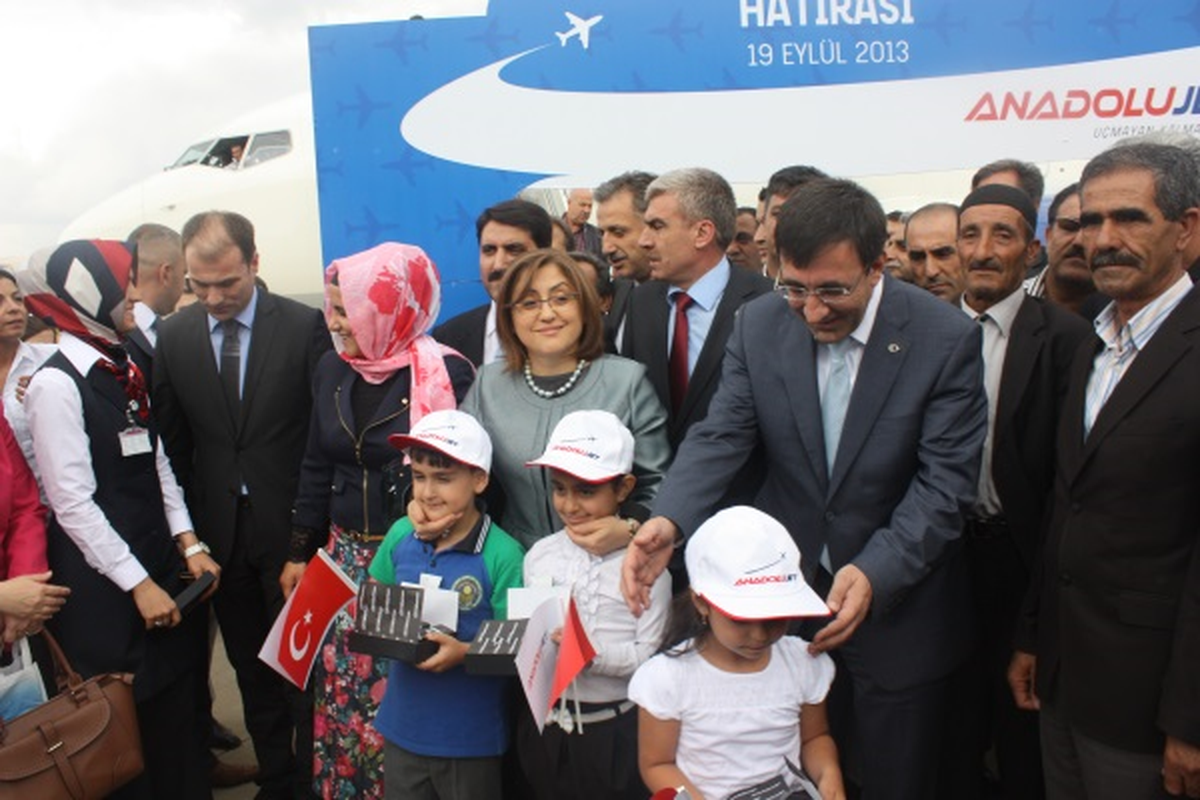 Anadolujet İlk Bingöl Seferini Yaptı