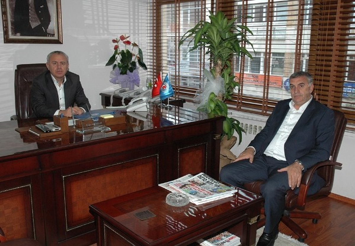 Başkan Toçoğlu\'ndan, Eyüp Alemdar\'a Ziyaret