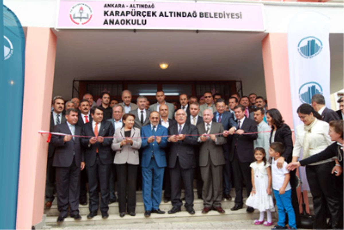 Başkent Ankara\'ya 11 Yeni Anaokulu Açıldı