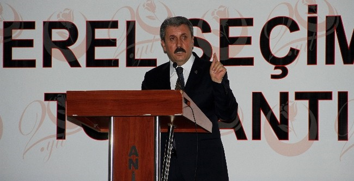 BBP Genel Başkanı Destici\'nin Açıklamaları