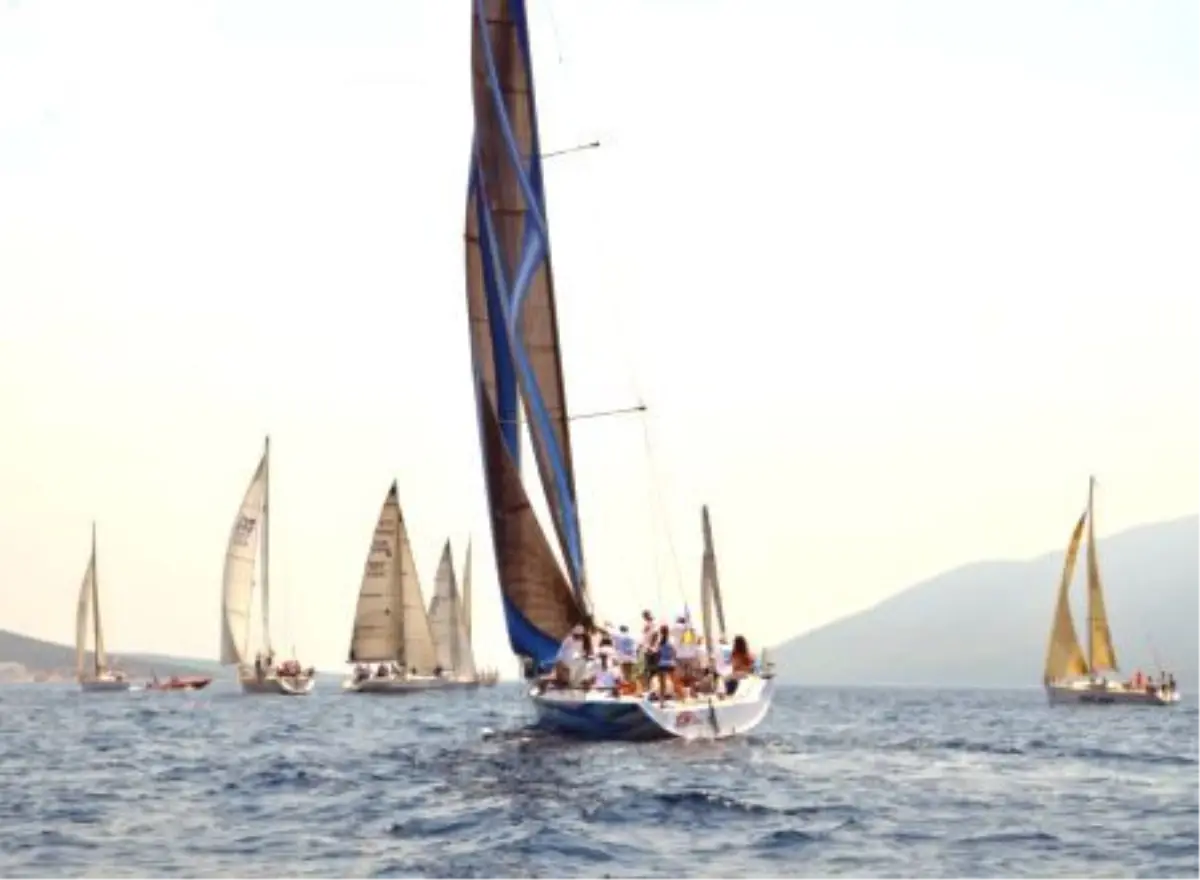 Bodrum ) Ünlüler Famous Cup\'ta Yelken Açtı