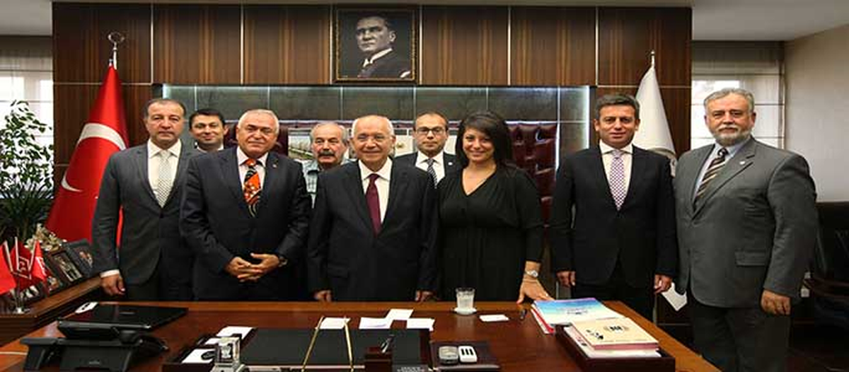 Ankara STK Platformu\'ndan Yenimahalle Belediyesine Ziyaret