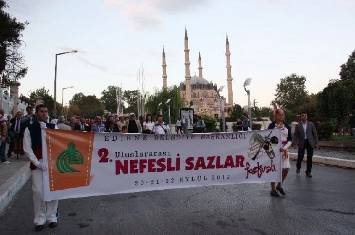 Edirne\'de Nefesli Sazlar Festivali Başladı