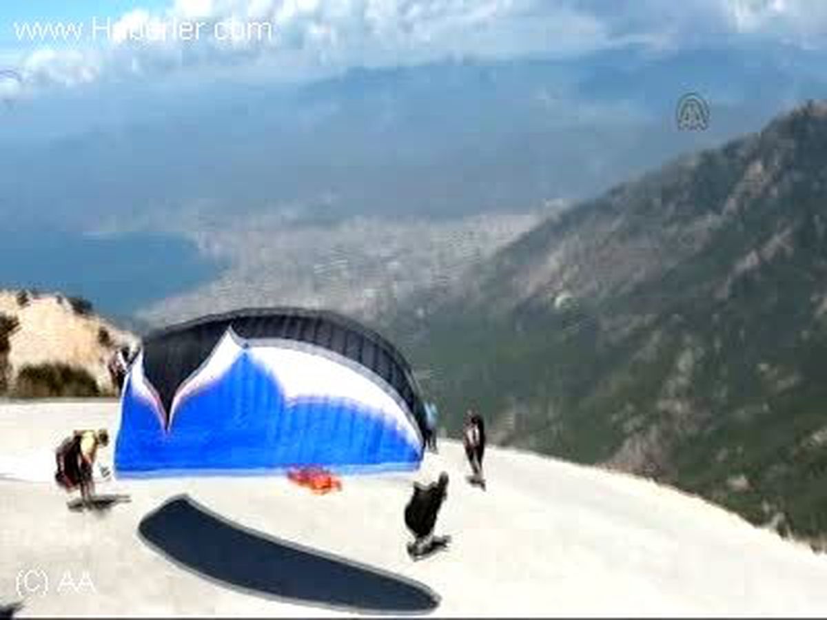 Fethiye\'de paraşüt kazası (2) MUĞLA