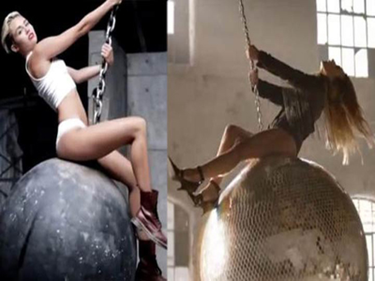 Gülşen, Miley Cyrus'un Klibini Taklit Etti