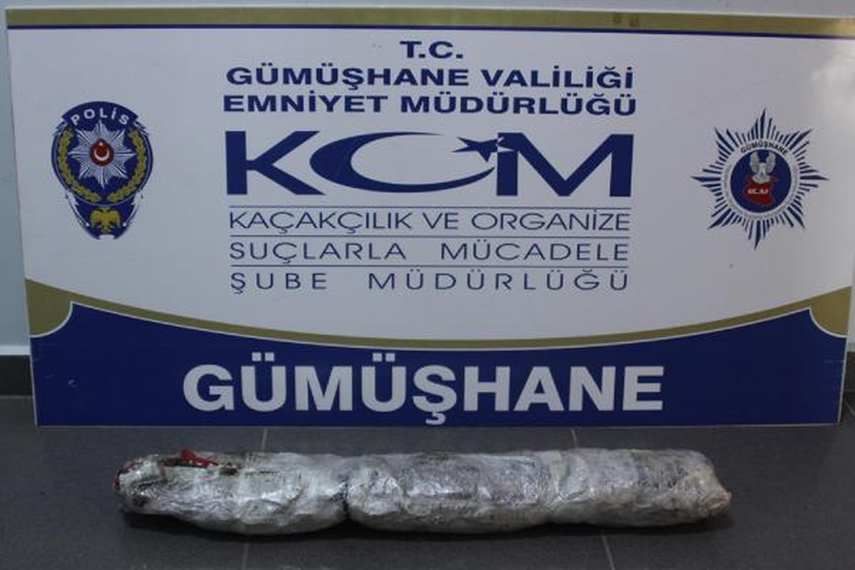 Gümüşhane\'de Esrar Operasyonu
