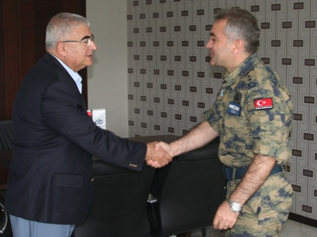Hava Meydan Komutanı Köse'den Baysan'a Ziyaret