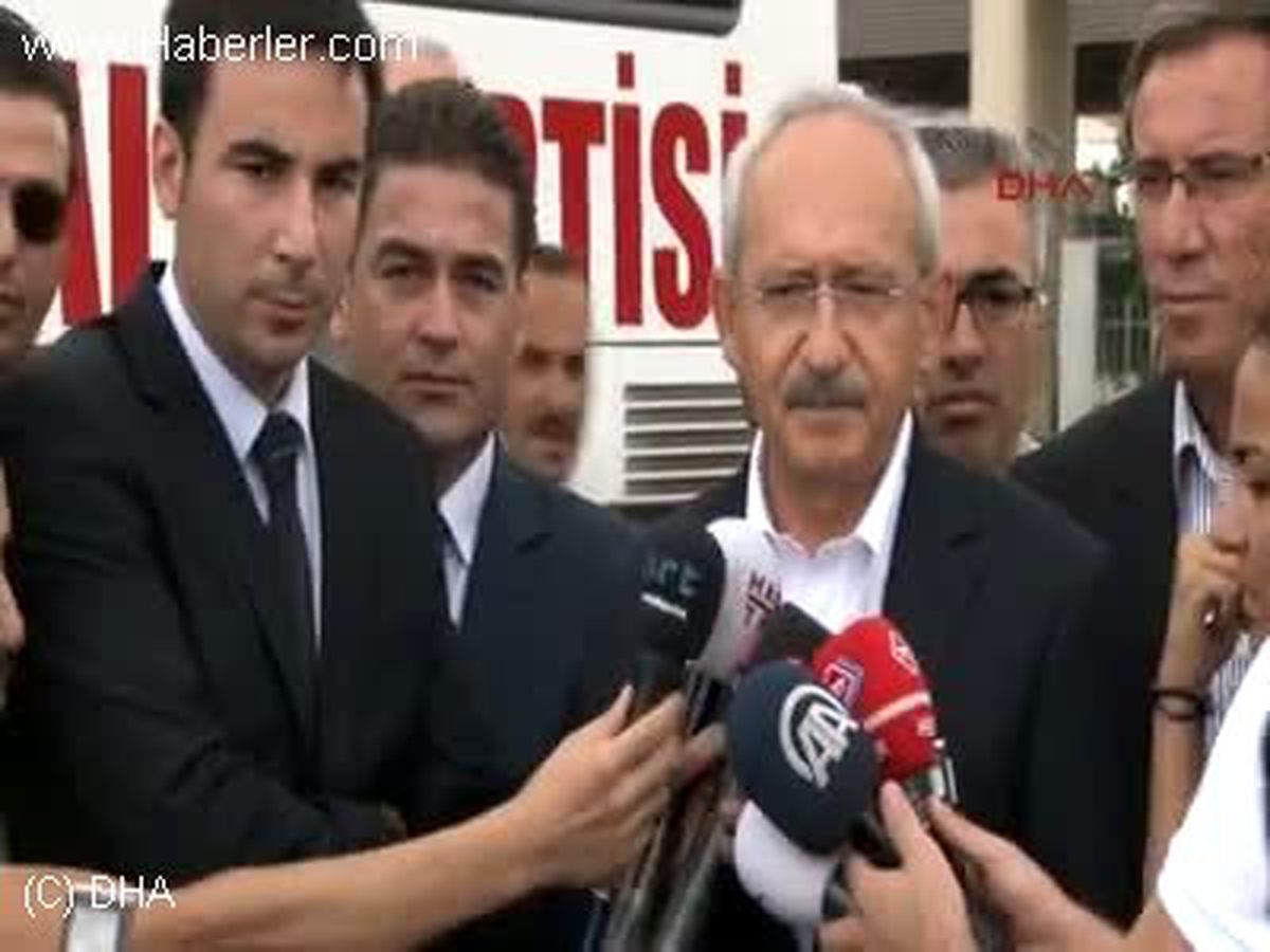 Kılıçdaroğlu, Cilvegözü Sınır Kapısı\'nda İnceleme Yaptı