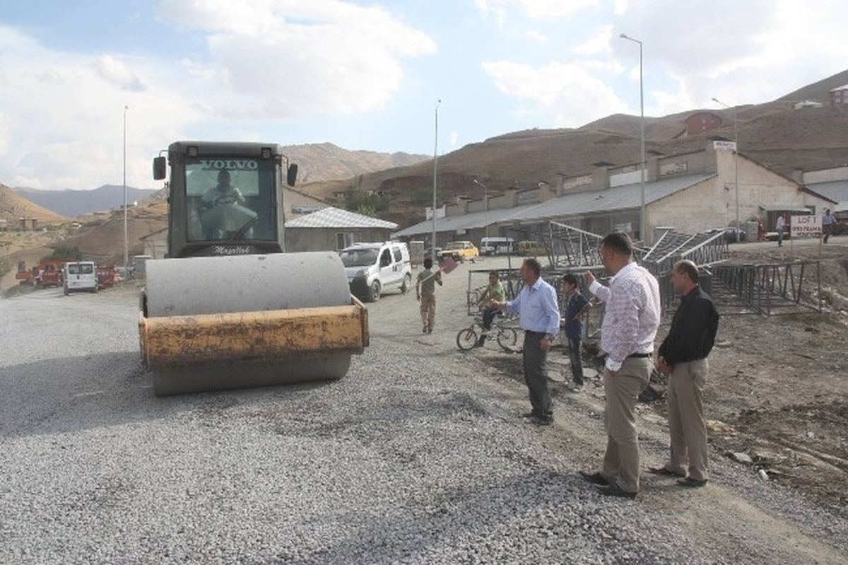 Küçük Sanayi Sitesinin Yolu Asfaltlandı