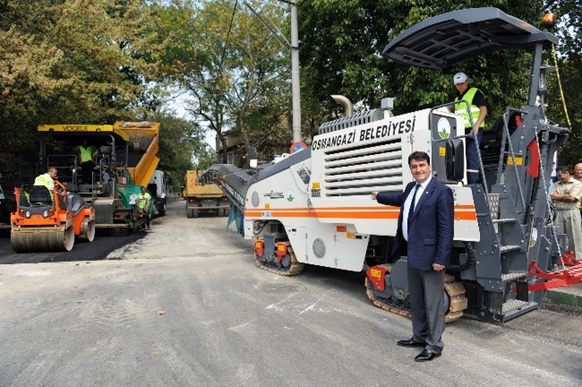 Osmangazi\'den Yollara Makyaj