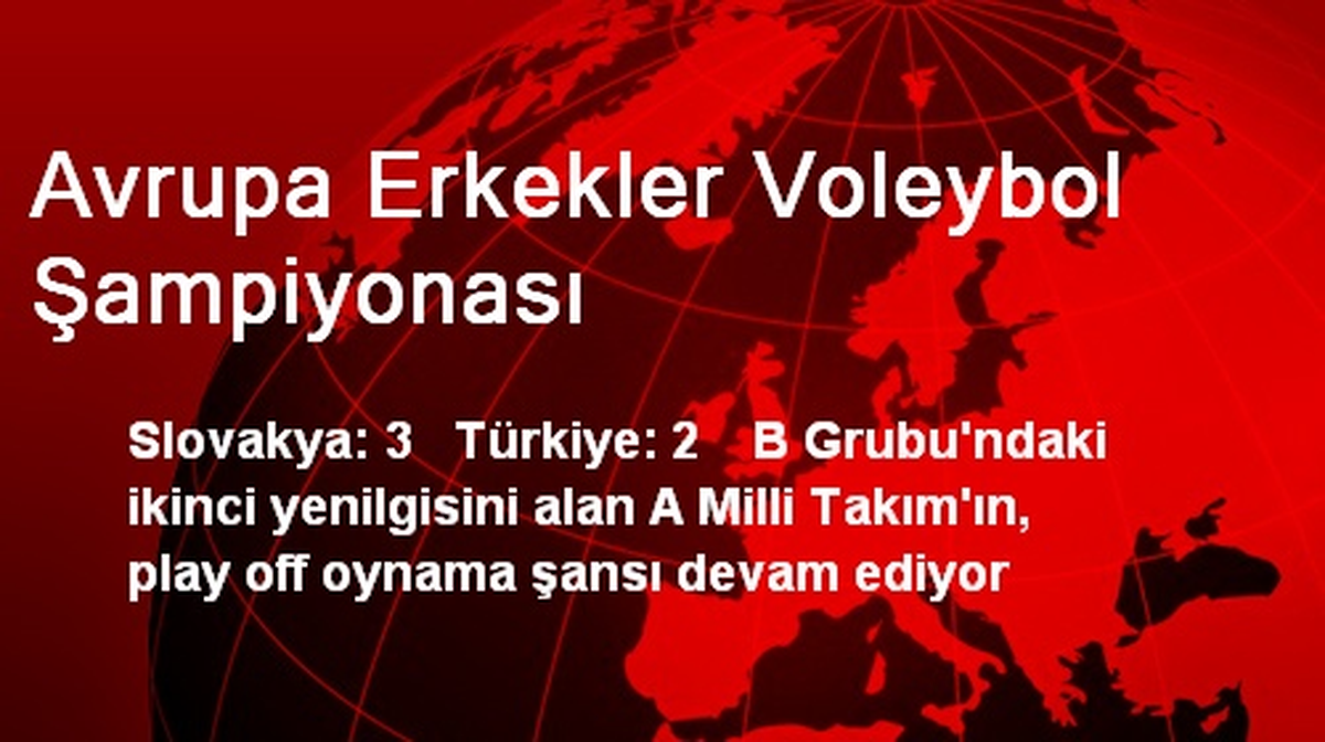 Avrupa Erkekler Voleybol Şampiyonası