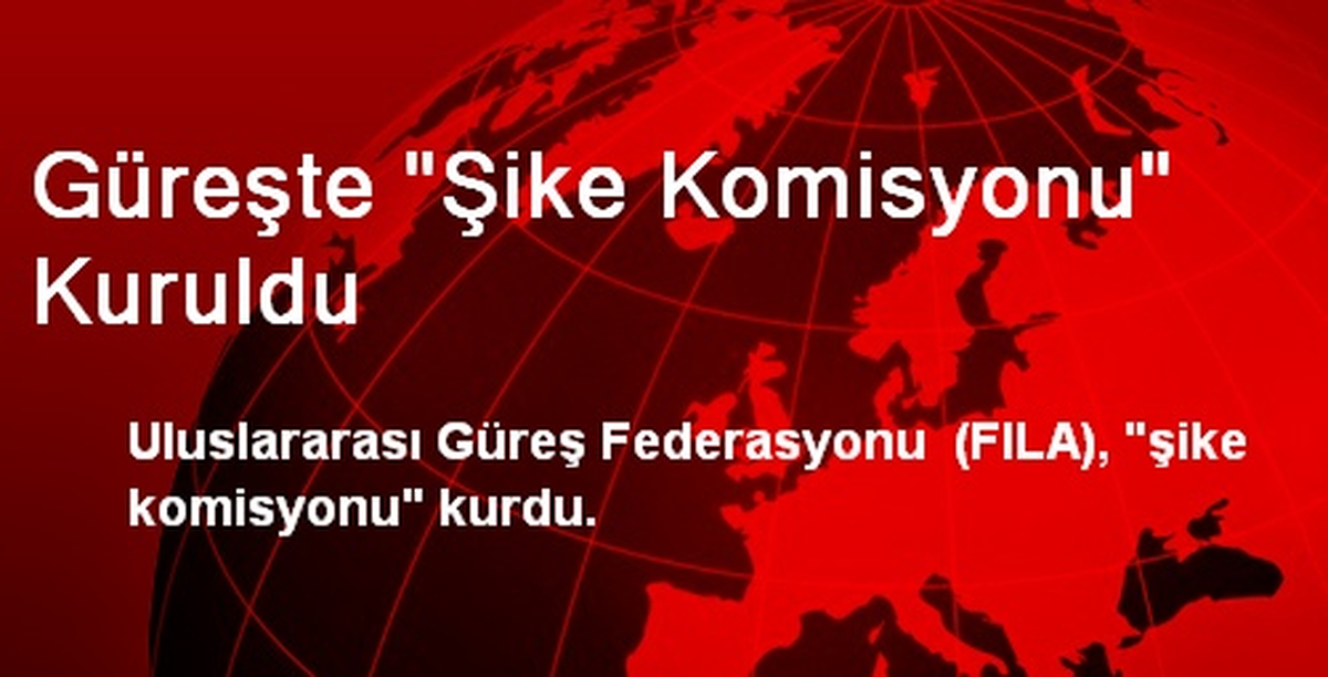 Güreşte "Şike Komisyonu" Kuruldu