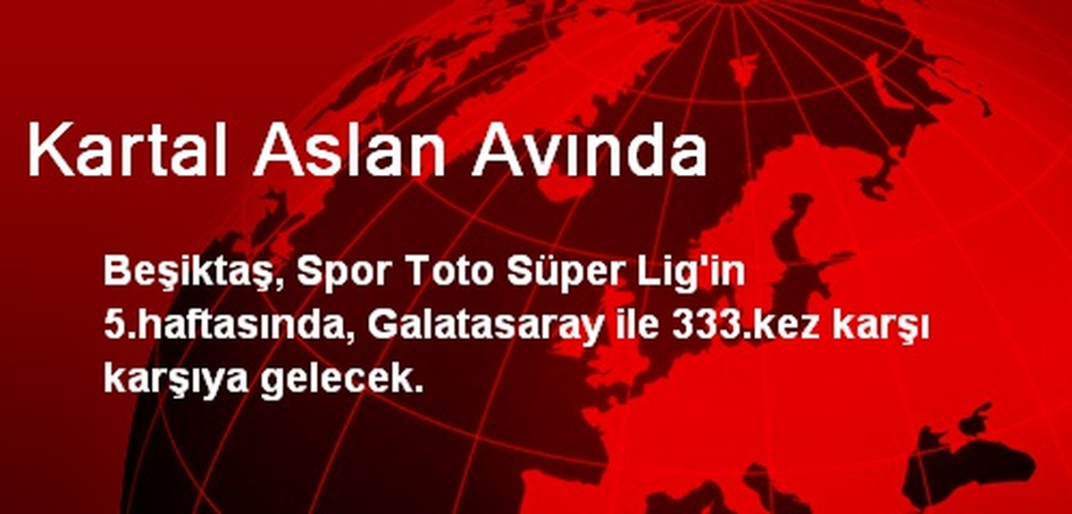 Kartal Aslan Avında