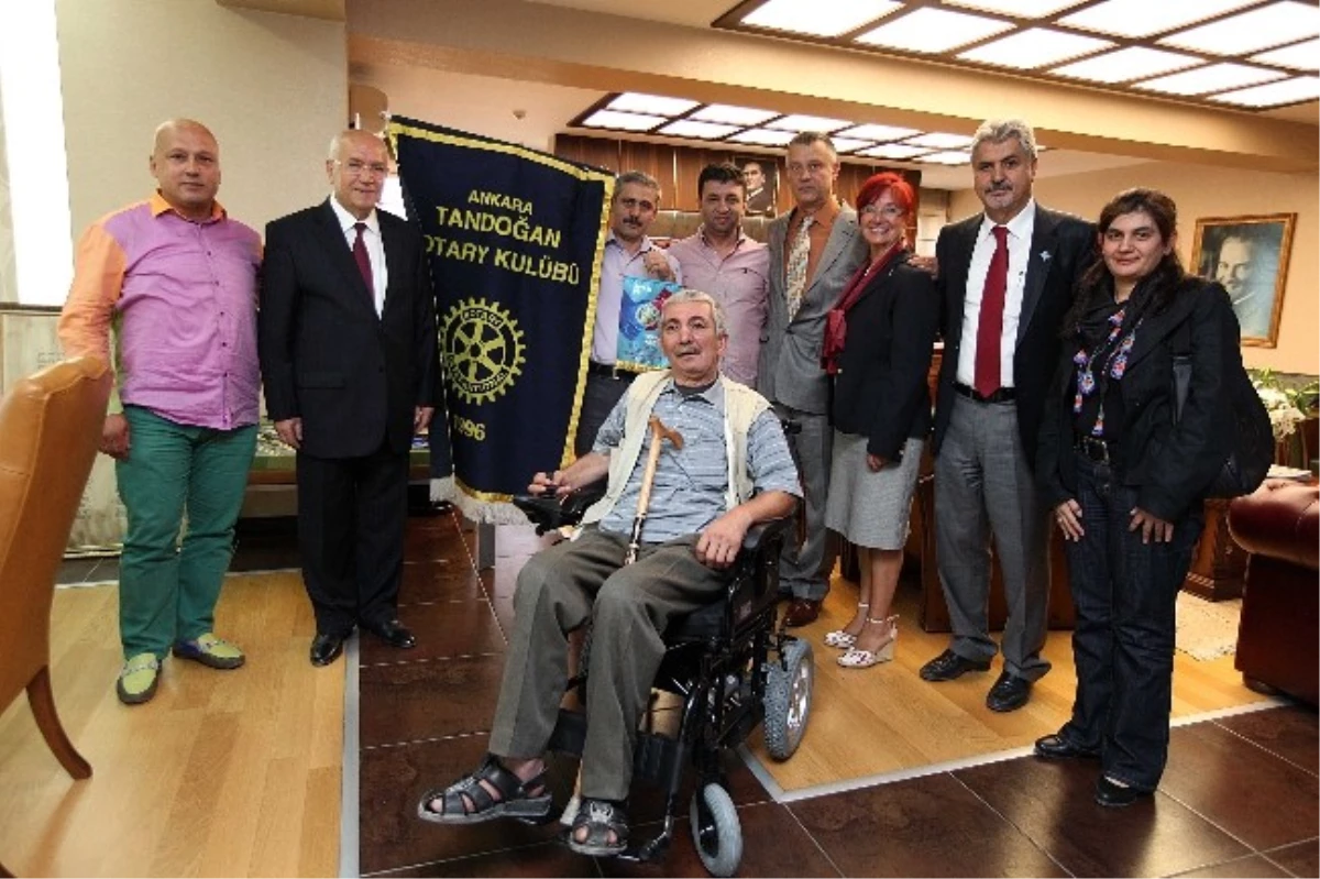 Rotary Kulübü, Başkan Yaşar\'ı Ziyaret Etti