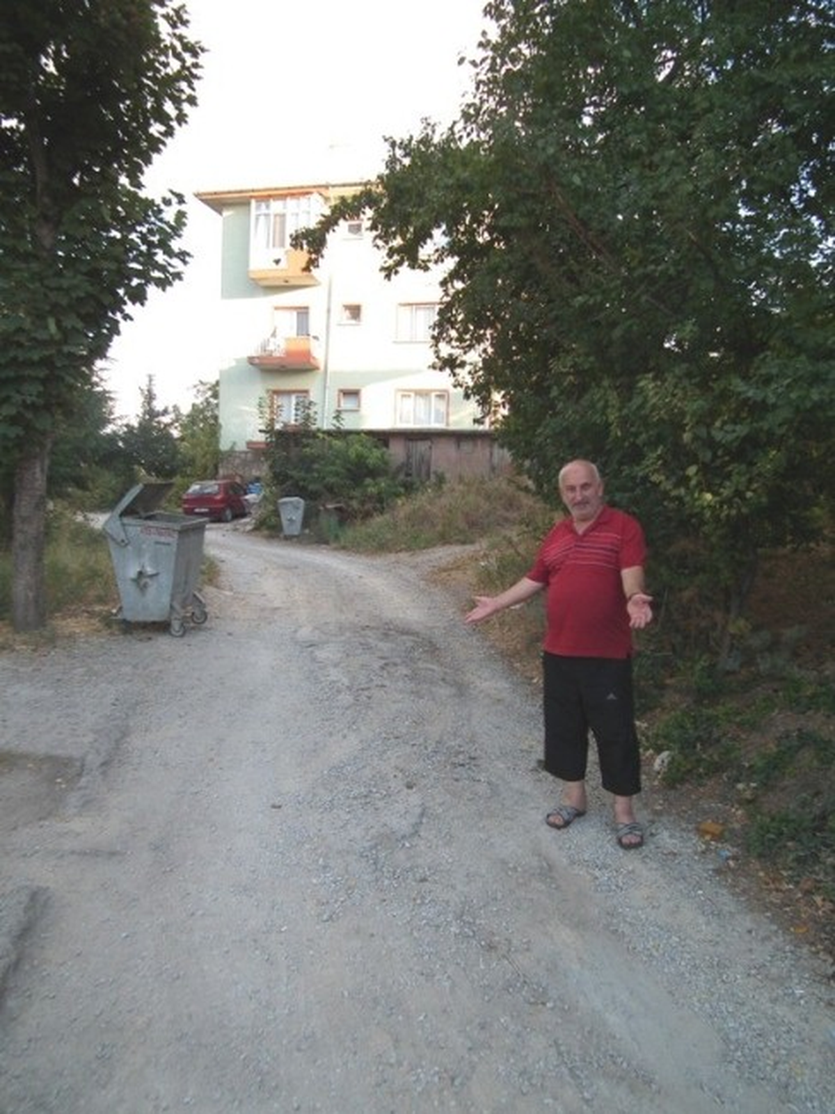 Site Sakinlerinin \'Asfaltsızlık\' İsyanı