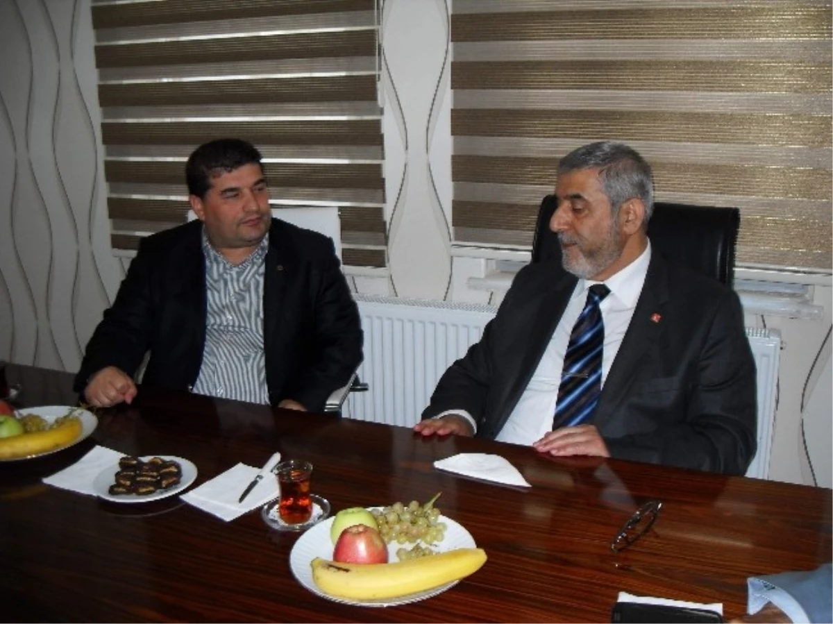 Sp Genel Başkan Yardımcısı Prof. Dr. Latif Öztek, Müsiad\'ı Ziyaret Etti