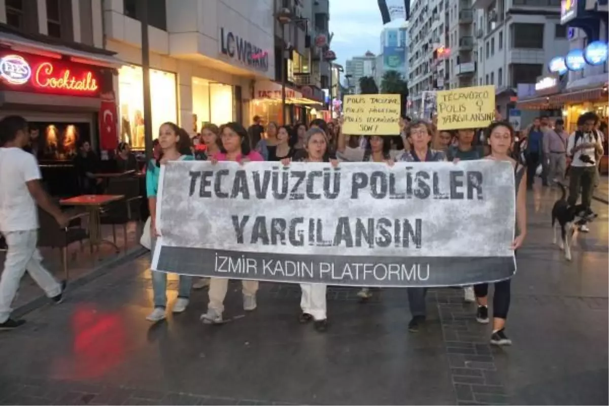 Taciz ve Tecavüz İddiaları Protesto Edildi