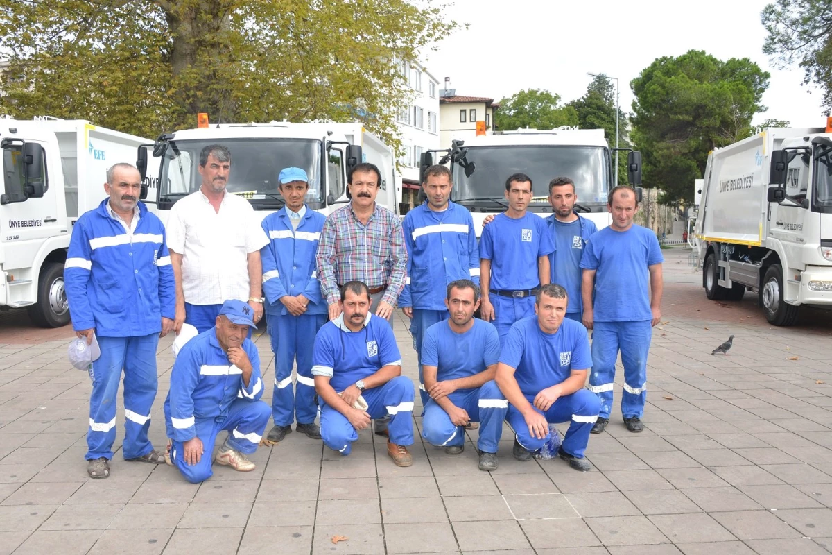 Ünye Belediyesi Hizmet Araçlarına Yenileri Eklendi