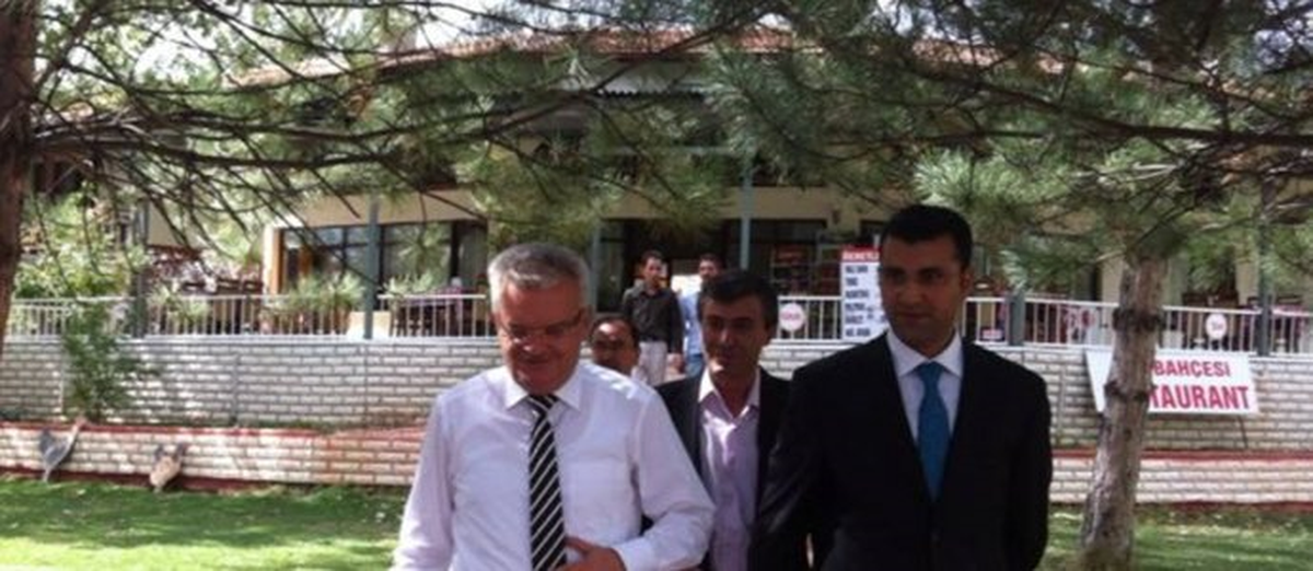 Vali Özcan Alpsarı Göleti\'nde İncelemelerde Bulundu
