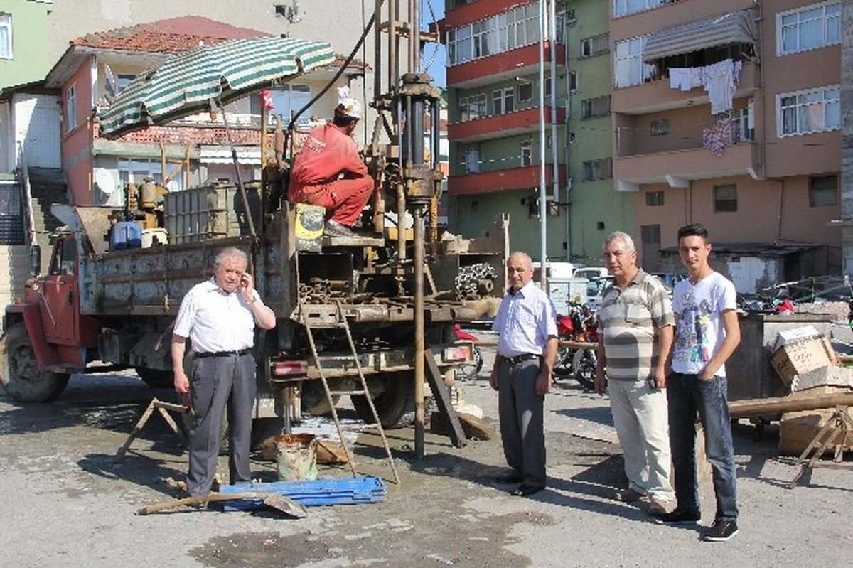 Alaplı\'da Yeni Cami İnşaatı Zemin Etüdü Çalışması