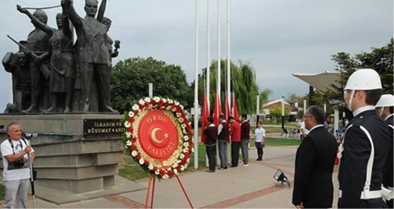 Atatürk\'ün Ordu\'ya Gelişinin 89.Yıl Dönümü Kutlandı