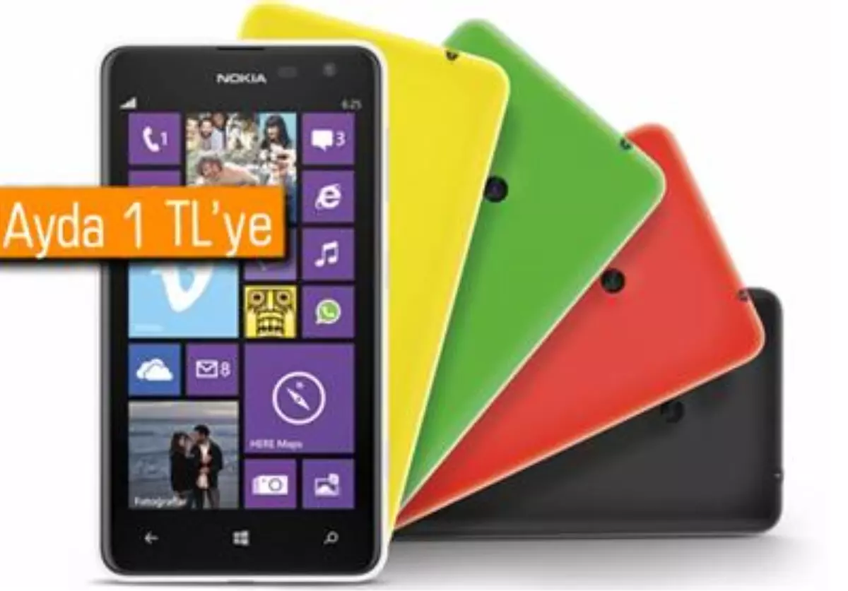 Avea, Lumia 625\'i Satışa Çıkarıyor