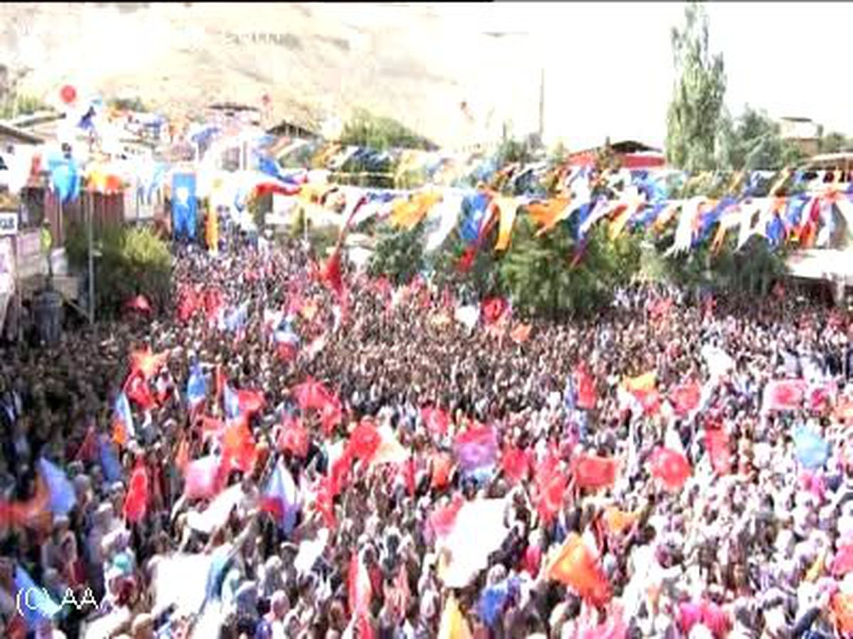 Başbakan Erdoğan Yerel seçimler DARENDE