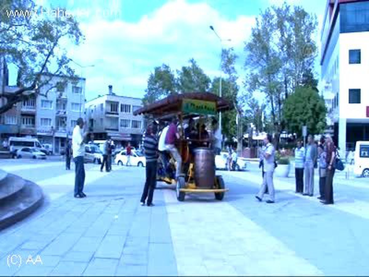 Bisiklet değil sanki dolmuş BURSA