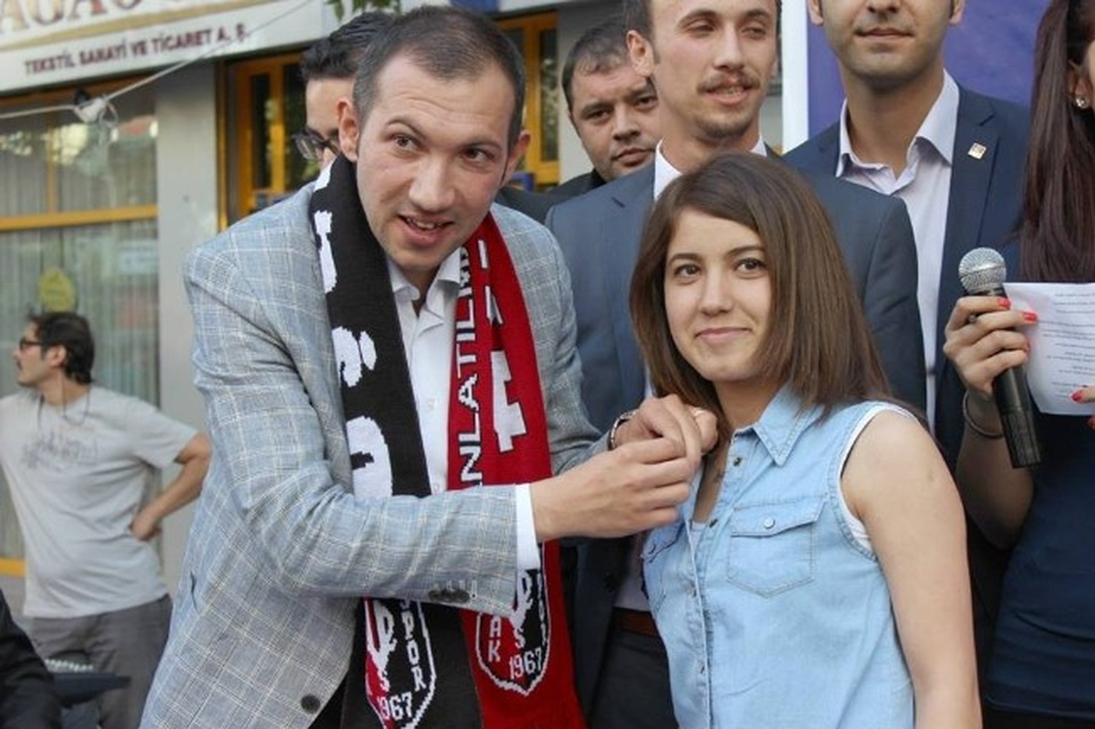 CHP Gençlik Kolları Başkanı İrfan İnanç Yıldız Uşak\'a Geldi