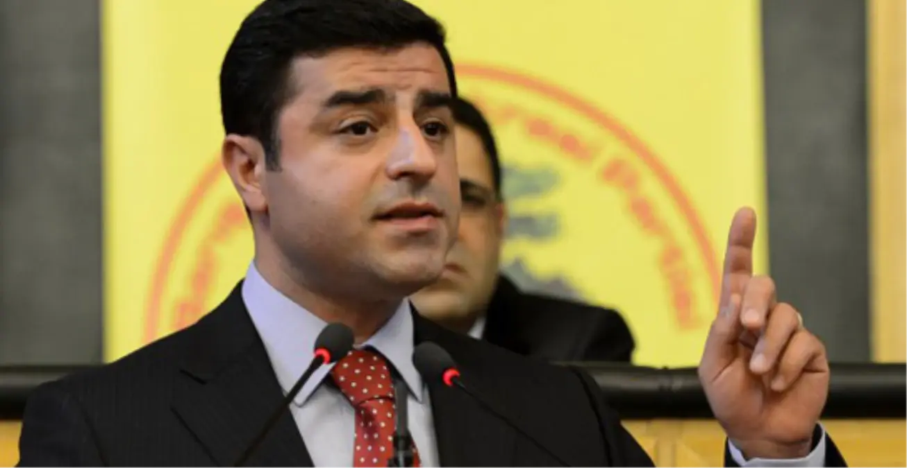 Demirtaş: Destek Olmuyorsanız, Köstek Olmayın