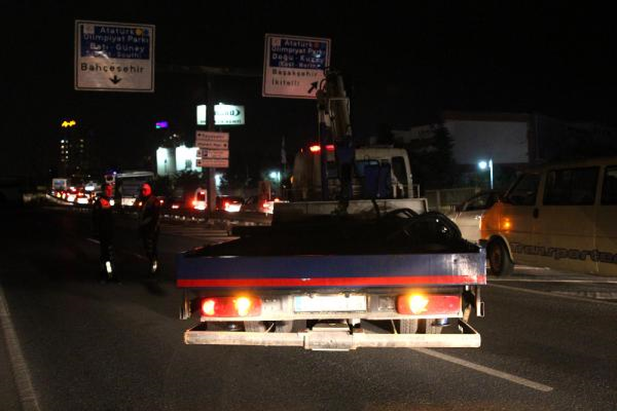 Derbi Çıkışı Trafik Çilesi